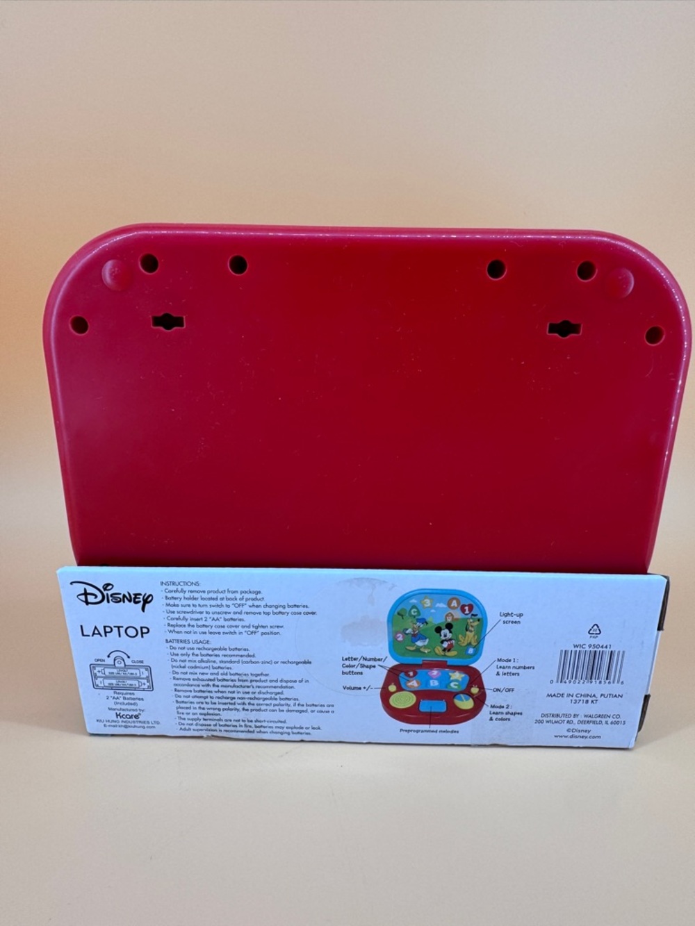Disney Mickey Mouse Toddler Laptop - Picture 4 of 9